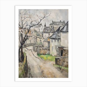 Stow On The Wold (Gloucestershire) Painting 1 Art Print