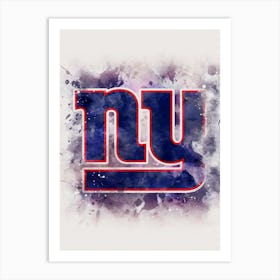 New York Giants 3 Art Print