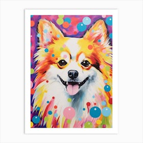 Pomeranian Pop Art Inspired 0 Art Print