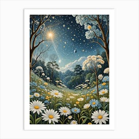 Fantasy Meadow no2 Art Print