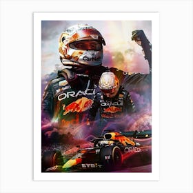 F1 Racing Champion Art Print