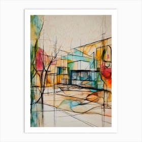 Abstract Painting 1 Art Print