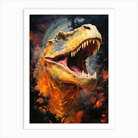 Dinosaur T - Rex Art Print