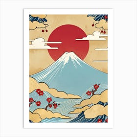 Mt Fuji 13 Art Print