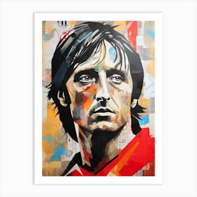 Johan Cruyff (3) Art Print