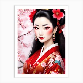 Chinese Girl 12 Art Print