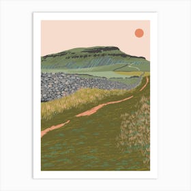 Yorkshire Pen Y H Ghent Fell Art Print Art Print