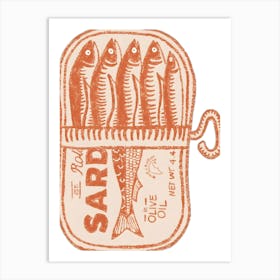 Sardine Art Print