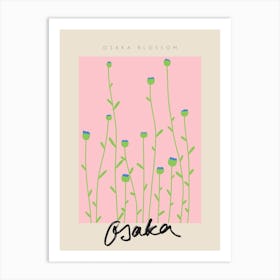 Osaka Blossom Art Print