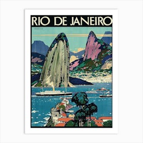 Rio De Janeiro, Brazil 1 Art Print