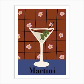 Martini Art Print