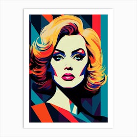 Redmond Washington Retro Pop Art 23 Art Print