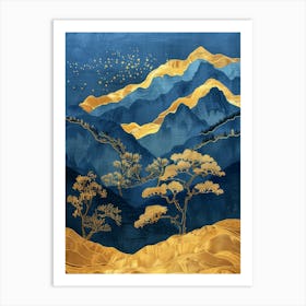 Chinese Mountains 16 Art Print