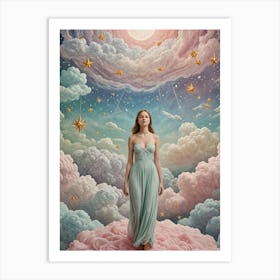 Pastel Goddess Art Print