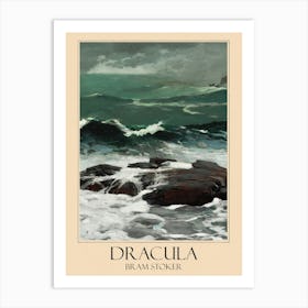 Classic Literature Art - Dracula Art Print