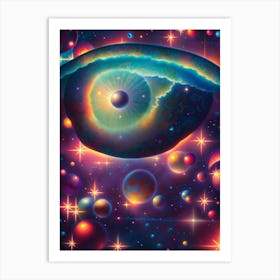 Eye Of The Universe 14 Art Print