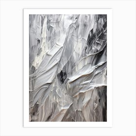 Abstract Painting Strokes Art Print