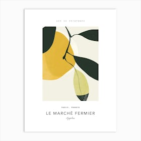 Apples Le Marche Fermier Poster 2 Art Print