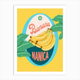 Banana Nanica from Brazil Art Print