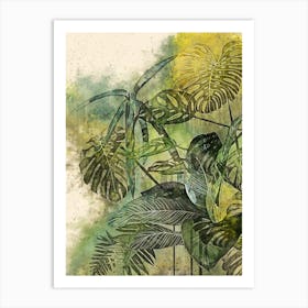 Tropical Jungle Art Print