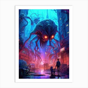 Apocalypse City 3 Art Print