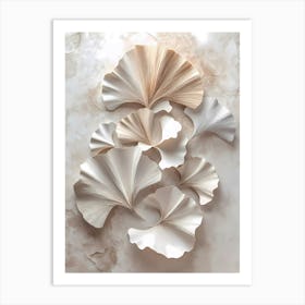 Ginkgo Leaves 2 Art Print