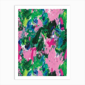 Abstract Painting 1602 Art Print