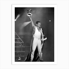 Freddie Mercury In Concert, 1986 Art Print