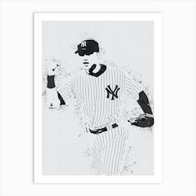 Derek Jeter Art Print