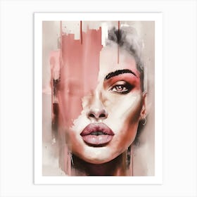 Portrait Of A Woman 34 Art Print