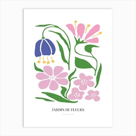 Jardin De Fleurs No 7 Art Print