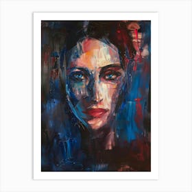 Portrait Of A Woman 527 Art Print