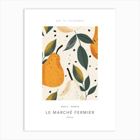 Pears Le Marche Fermier Poster 5 Art Print