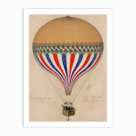 Hot Air Balloon Art Print