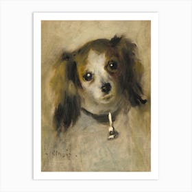 Pierre Auguste Renoir S Head Of A Dog (1870), Pierre Auguste Renoir Art Print