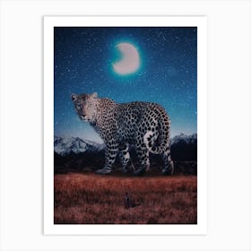 The Masai Mara Leopard Art Print