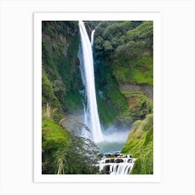 Kaihūrāngu Falls, New Zealand Majestic, Beautiful & Classic (3) Art Print