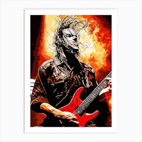 Mick Thomson slipknot band Art Print