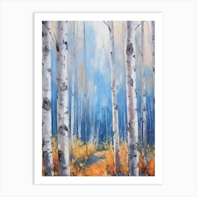 Birch Forest Art Print