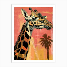 Giraffe 188 Art Print