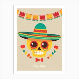 Mexican Skull Art Print