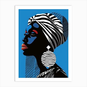 African Woman 136 Art Print