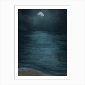 Midnight Walk Art Print