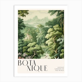 Botanique Fantasy Gardens Of The World 65 Art Print