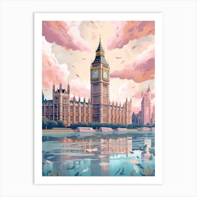 Palace Of Westminster London Art Print