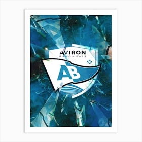 Aviron Bayonnais Fc Art Print