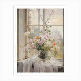 Flower Arrangement Painting Art Print