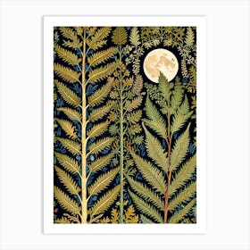 William Morris Ferns And Trees Art Print