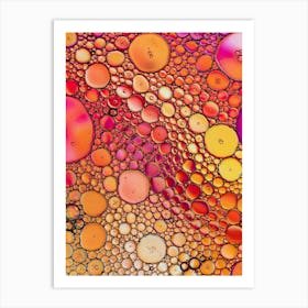 Bubbles In Water 1 Art Print