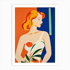 The Lady Art Print